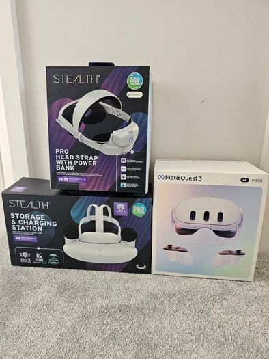 Meta Quest 3 512gb + extras