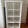 KALLAX Shelving unit - 1 x White and 1 Black Unit Image 3