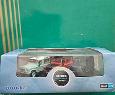 Land Rover Defender 90 Heritage 3-piece model set