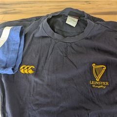 Vintage Leinster Rugby Canterbury Team-Issue Training Top  L