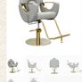 Salon chair and mirror Image 2
