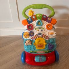 VTech Baby First Steps Baby Walker Red