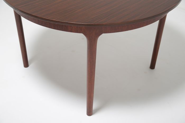Vintage Rosewood Dining Table & 6 Dining Chairs Set by Tom Robertson for McIntosh, 1960s