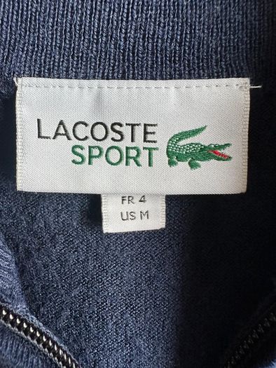 Lacoste Sport Navy Quarter Zip