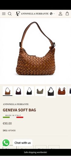 Antonella Ferrante crossbody/shoulder bag