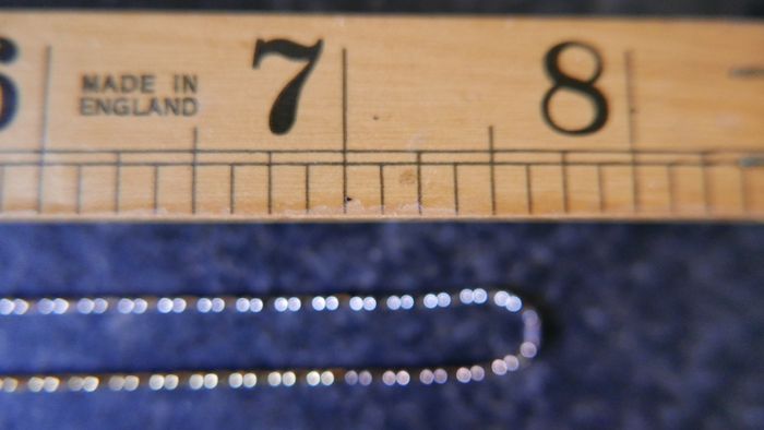 Vintage Italy Gold on Sterling Silver 925 Chain