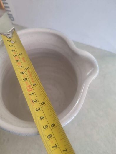 Wynne Pottery Large Wide Blue Jug / Vase