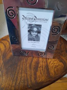 Silver picture frame