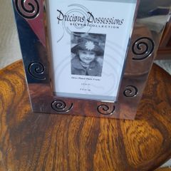 Silver picture frame