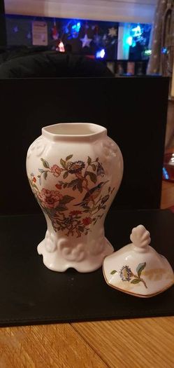 Aynsley Fine Bone China Covered Jar