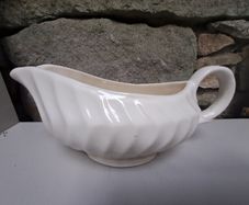 Large ivory gravy jug