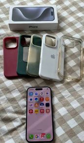 iPhone 15 Pro Pristine Condition Unlocked, Original Receipt box charger