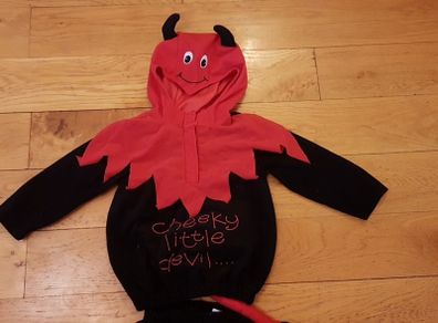 Age 3-5 Little Devil Costume
