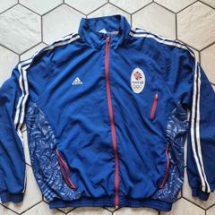 Adidas GB Olympia full zipper jacket blue XL