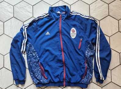 Adidas GB Olympia full zipper jacket blue XL