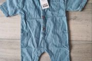 Brand new with tags - Next 3-6mth Denim Jumpsuit