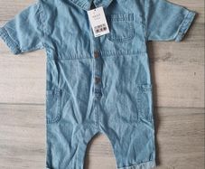 Brand new with tags - Next 3-6mth Denim Jumpsuit