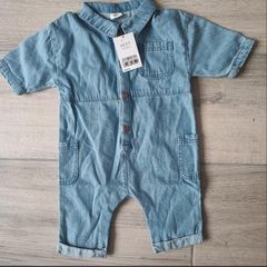 Brand new with tags - Next 3-6mth Denim Jumpsuit