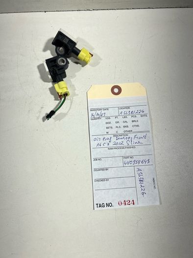 Audi A6 C7 SRS Crash Pressure Impact Safety Sensor Unit 4H0959643 A3l3b122g