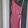 FOREVER NEW Barbie Pink Cut-out One Shoulder knit Sz 10UK - Bnwot Rrp 159 (New) Image 2