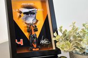 Formula 1 - Lando Norris Frame  - 1:64 McLaren Car, Gift, Collectibles