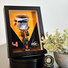 Formula 1 - Lando Norris Frame  - 1:64 McLaren Car, Gift, Collectibles