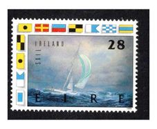 1989 Ireland Commemorates Ireland's Entry in the Whitbread Round The World Race (Sail Ireland) Commemorative Stamps Mint Never Hinged (MNH)