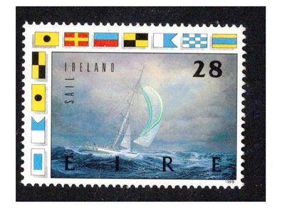 1989 Ireland Commemorates Ireland's Entry in the Whitbread Round The World Race (Sail Ireland) Commemorative Stamps Mint Never Hinged (MNH)