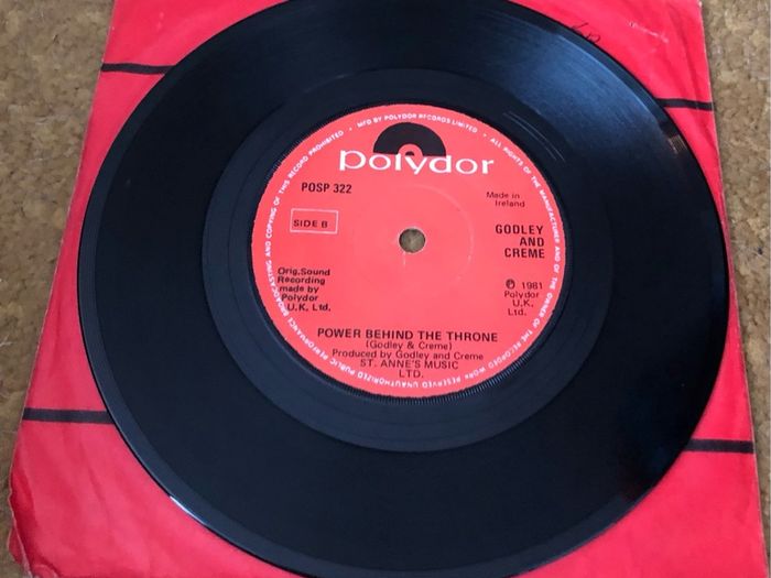 Godley and Creme - Under Your Thumb (1981) Irish 7"