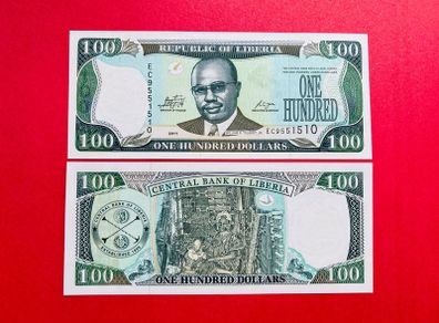 Liberia   100 Dollars   2011    Pick  30g ( Uncirculated )