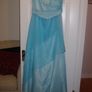Turquoise Evening Dress for Sale Image 3