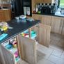 34 Kitchen cabinets, island, counters, etc. Image 7