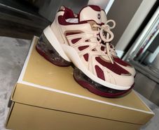 MICHAEL Michael Kors Olympia Sport Extreme trainers in Mulberry/Burgundy UK 6
