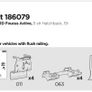 Thule kit 186079 (Ford focus 2019-) flush roof rail Image 2