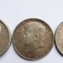 John Kennedy Silver half Dollars 1964-1964-1965-1974-1976-1977 Image 3