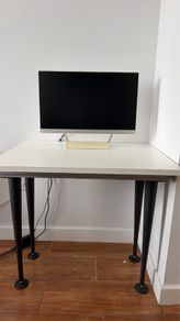 Office desk + monitor