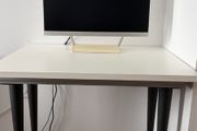 Office desk + monitor
