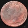 #854 - Ireland - 1822 - Half Penny - George IV Image 2
