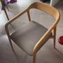 Set of 4 HORM dining chairs. Image 5