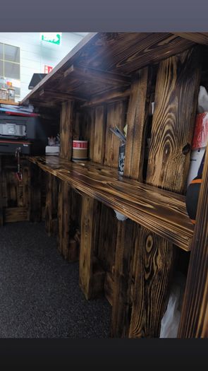 Custom-built reception /Home Bar. Open to offers