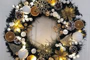 Christmas door wreath