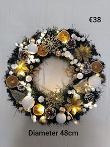 Christmas door wreath