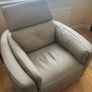 Luxury Full Leather Recliner Chair Image 8