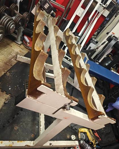 Dumbell rack 12x Dumbbells