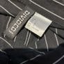 Black and White pinstriped Divided by H&M Collared Shirt Image 6