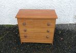 mid century teak chest of drawers