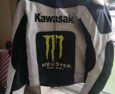 kawasaki leather jacket