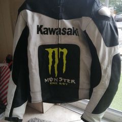 kawasaki leather jacket