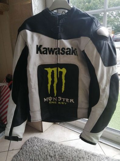 kawasaki leather jacket