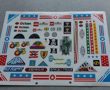 Lego Club UK Sticker Sheet - 1994